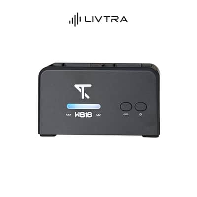 LIVTRA WS16 5.8g Wireless Earphone Monitor System Transmitter 2pcs Receivers,price include the import duty for US buyer image 2