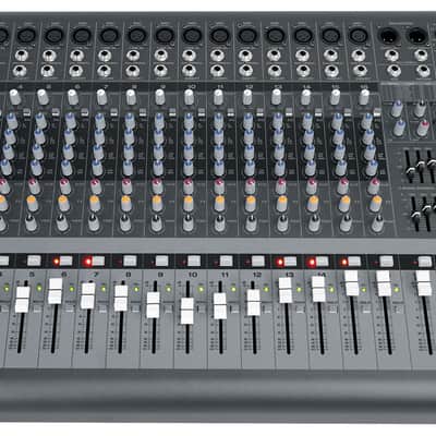 Rockville RPM1870 18 Ch. 6000w Powered Mixer w/USB/Effects/16 XDR2 Mic Pres+Bag image 15