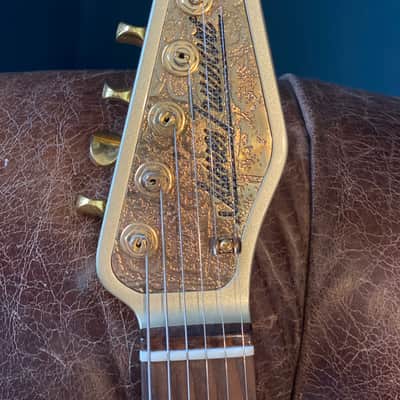 James Trussart Steel Master 2012 - Shiny antique gold gator image 9