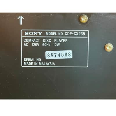 SONY CDP-CX235 200 Capacity CD Changer Fully Freshly Serviced High Fidelity🔥🎶 image 11