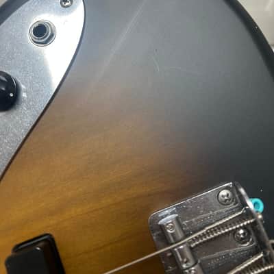 Squier 40th Anniversary Vintage Edition Jazz Bass - Satin Wide 2-Color Sunburst image 3