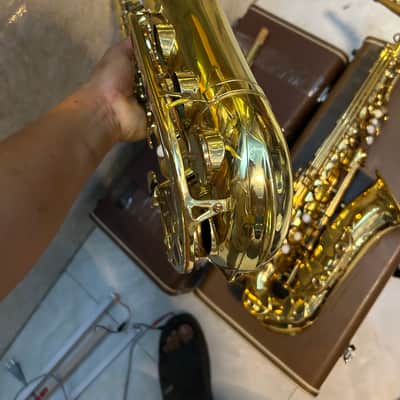 Yamaha Yas 32 and Yas 34. Lots of two saxes 1980s - Lacquered image 11