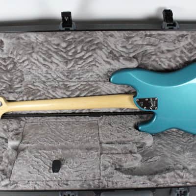 2018 Fender American Elite Precision Bass Ocean Turquoise Noiseless Pickup + OHSC USA 2010s image 9