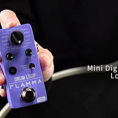FLAMMA FC01 Drum Looper Pedal Loop 20Min Recording 16 Drum Grooves Tap Tempo,price include the import duty to US buyer image 6