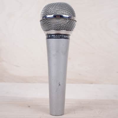 Shure Unisphere B 588SB Dynamic Microphone 1970s Silver Vintage Mic image 7