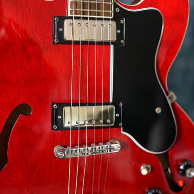 Epiphone Custom Shop Riviera 2009 Cherry Red w/Mini-Humbuckers image 6