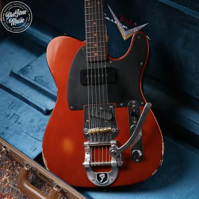 2024 Fender Custom Shop LTD 60s Tele Jazzmaster Bigsby Burnt Copper Relic image 7