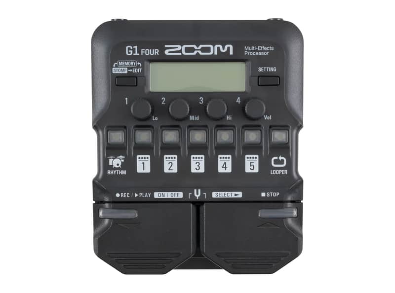 Zoom G1 FOUR Guitar Multi-Effect Pedal [USED] image 1