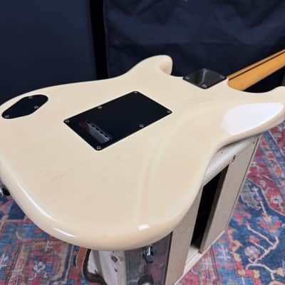 1985 Fender Boxer Stratocaster Model ST-555 w/System I Trem - Vintage White image 14