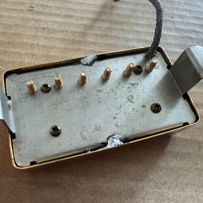 Gibson Vintage 1970's Les Paul Custom Gold Patent Number T Top Pickups ES image 11