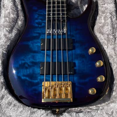 Modulus Quantum 5 5-String Bass Guitar, Q5, Graphite Neck image 10