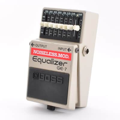 Boss GE-7 Modified Noiseless Equalizer Made in Taiwan 1997 Guitar Effects Pedal Used From Japan #GJ92984 image 7