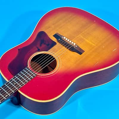 Gibson J-45 1966 - Cherry Sunburst image 7