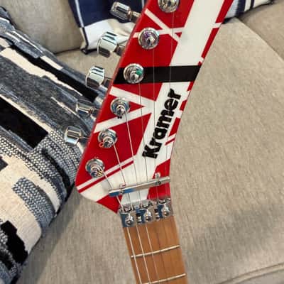 Kramer Kramer Gibson Music Yo 1984/5150 2006 Red/white/black stripes 2006 image 5