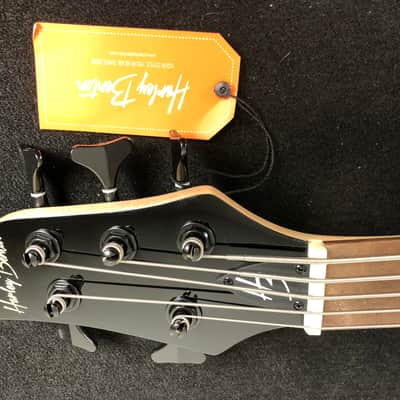 Harley Benton B-550 BK 2022 Gloss Black 5-String w/ Black Hardware - Active/Passive Switch - LEFTY image 6
