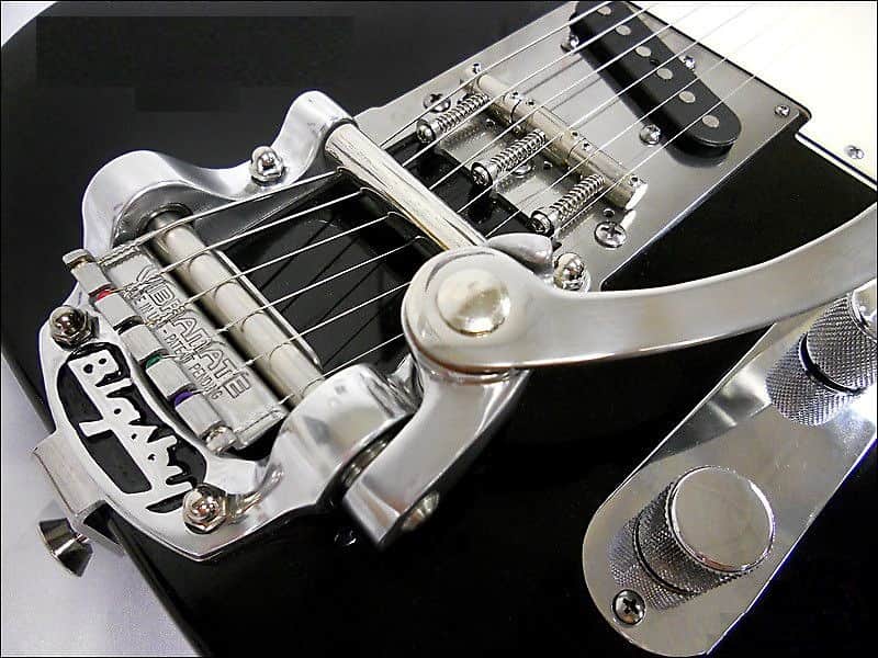 KILLER! Bigsby B5 Tremolo & Vibe V5TEAS, Saddles, String Spoiler Fits Fender Standard Telecaster image 1