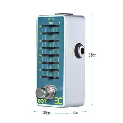 EX 7 Band EQ Equalizer Mini Guitar Pedal image 8