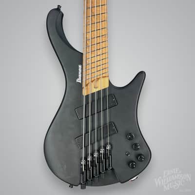 Ibanez EHB1005MS-BKF Bass Workshop 2020 - Present - Black Flat image 1