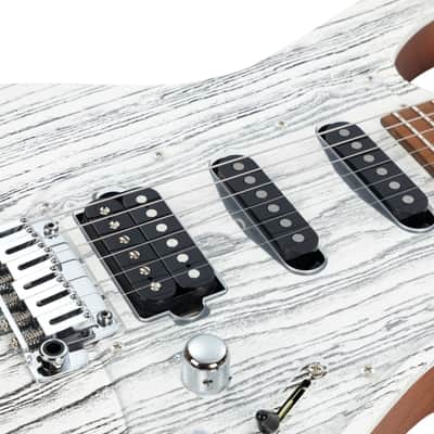 Vola Guitars OZ ROA Sand Blasted White MC Neck White MIJ image 9