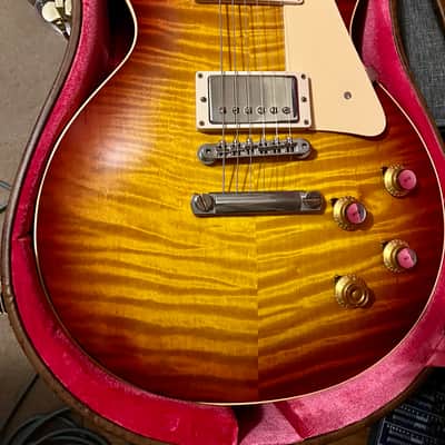 2022 Gibson Custom Shop '60 Les Paul Standard Reissue Cherry Sunburst VOS image 6