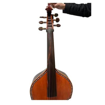 Baroque Style SONG profession Maestro inlay shell 6 string 29" viola da gamba,best Mexico rosewood image 6
