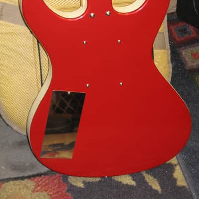 Danelectro  Hodad First Gen Reissue Commie Red Korea W/Tremolo image 6