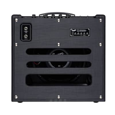 Supro Delta King 10 Combo 5 Watt Guitar Amplifier, Black w/ Black Stripes image 8
