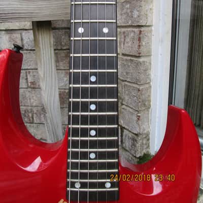 Russtone Double Cut Superstrat Red image 3