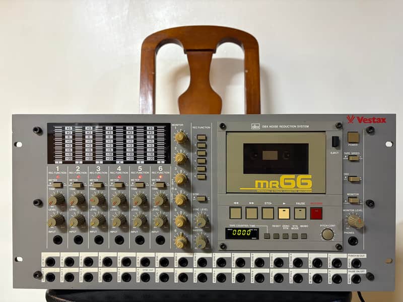 Vastex MR66 6 Channel Multi-Track Recorder Rack ! image 1