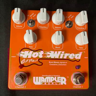 Reverb.com listing, price, conditions, and images for wampler-hot-wired-v2