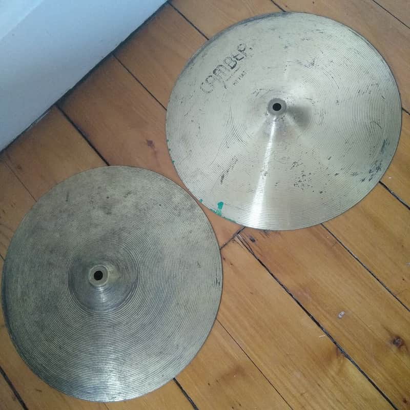 Camber 14" Hi-Hats West Germany Vintage 70s Cymbals Set image 1
