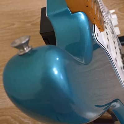 1982 Blue Fernandes Revival Stratocaster image 8