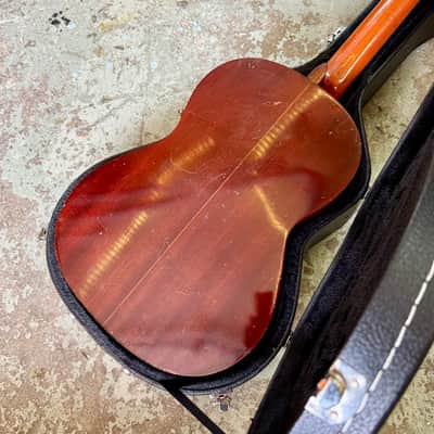 Yamaha G-150a classical guitar c 1971 Mahogany original vintage mij japan image 16