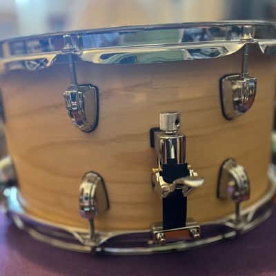 Premier Artist Series 13 inch by 7 inch Birch Snare Drum- Natural Ash image 2