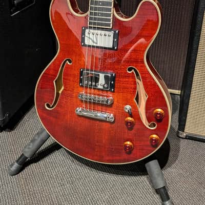Eastman T184MX Semi-Hollow Electric Guitar w/Case - Classic Finish (Serial #P2303321) image 3