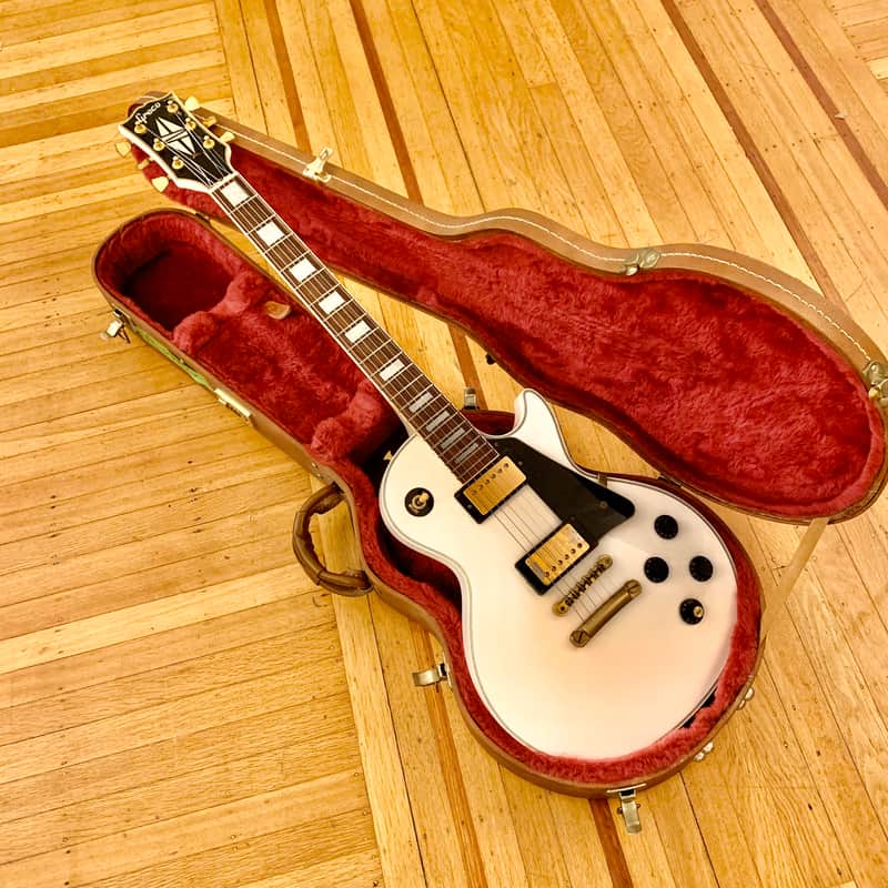 Greco Egc-68 60 custom Arctic white original vintage mij japan