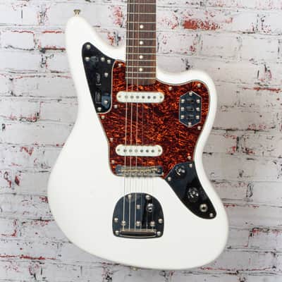 Squier - Vintage Modified Jaguar Electric Guitar Olympic White - USED image 1