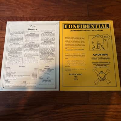 Warmoth Custom Guitar Shop Catalog and Pricing, #18, 1995 image 12
