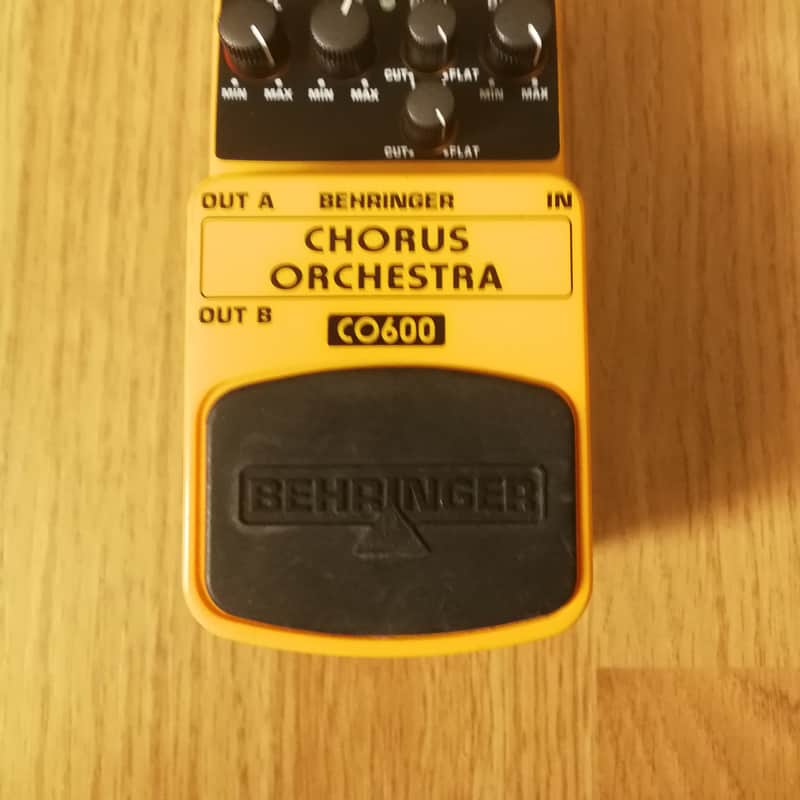 2000s Behringer CO600 Chorus Orchestra Yellow