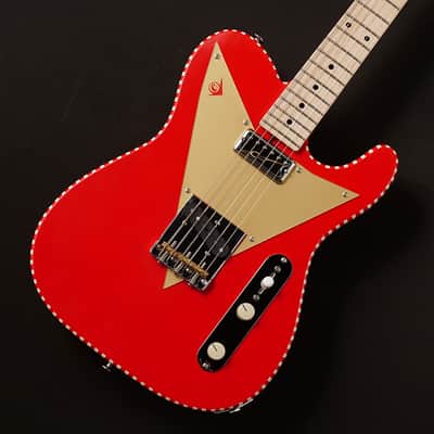 Caramel's Guitar Kitchen CGK V2 PAPRIKA RED w/Curtis Novak Pickups image 2
