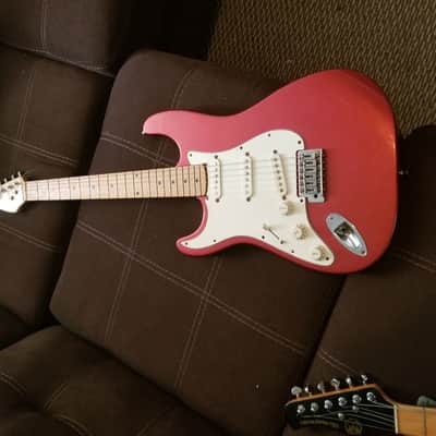 Left Handed Kramer Focus 2002 RED SPARKLE Fender USA PICKGUARD ELECTRONICS AND PICKUPS !! image 1