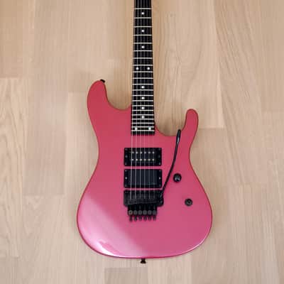 1980s Kramer Nightswan Vintage Electric Guitar Metallic Pink, Vivian Campbell, ESP image 2