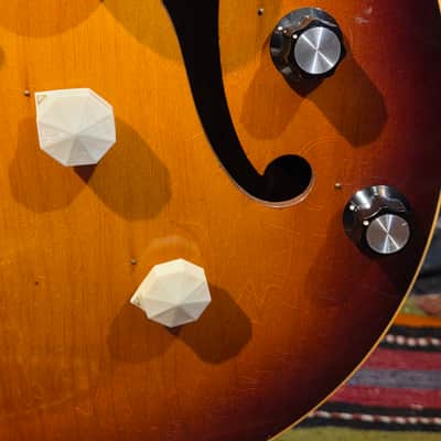 Vintage 1961 Epiphone E-312T Zephyr Sunburst image 8