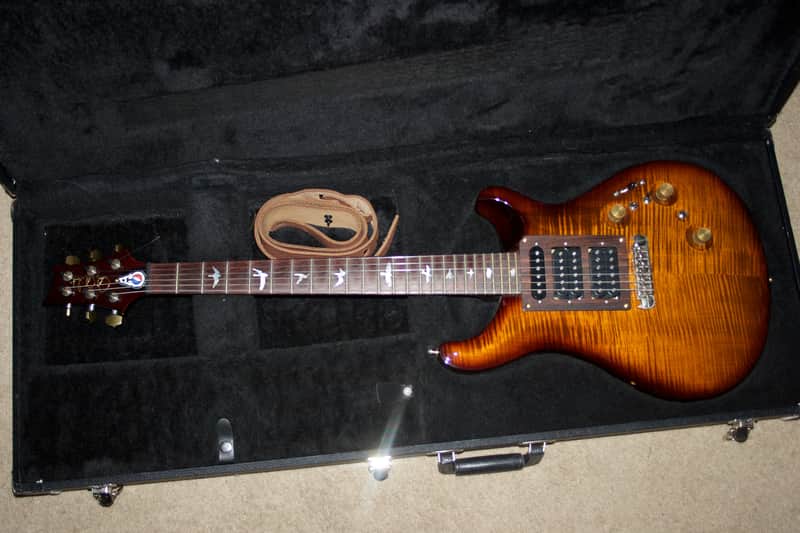 PRS P24 2012 Black Gold Wrap Around - Modified Jerry Garcia Tiger Electronics OBEL image 1