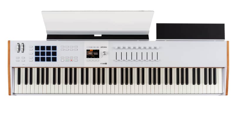 Arturia KEYLAB 88-Key Mk3 White USB Midi Keyboard Controller+Abletone Live Lite image 1