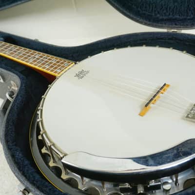 Vintage Epiphone 5-String Resonator Banjo w/ Hard Case image 24