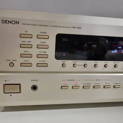 Denon AVR-1802 5.1 Stereo Receiver - Champagne image 3
