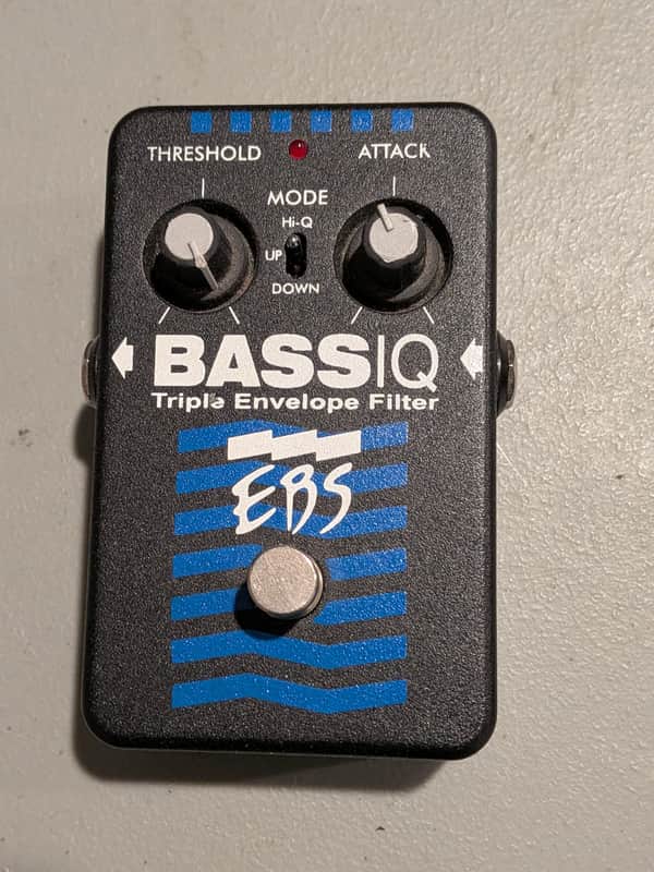 EBS BassIQ Triple Envelope Filter Pedal 2010s - Black image 1