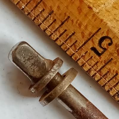 Leedy 10-24 1+Nickel 5 1/16"Tension T-Rod Snare/Tom Drum Vintage20s Indianapolis image 2