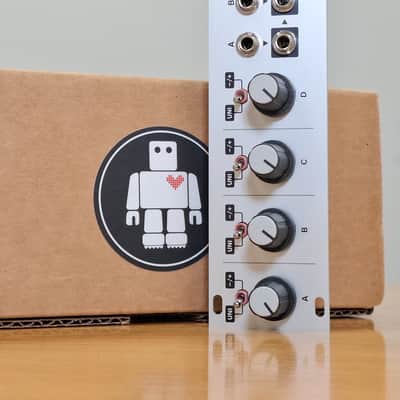 Intellijel Quadratt 1U Quad Attenuator Eurorack Synth Module 2016 - 2017 - White image 1
